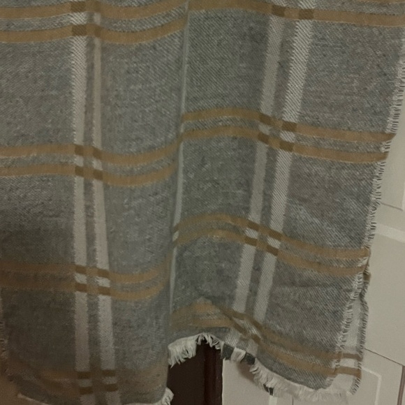 NWT Loft Striped Blanket Scarf - Picture 3 of 11